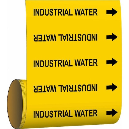 Pipe Marker, Industrial Water, Grn, 41468 MPN:41468