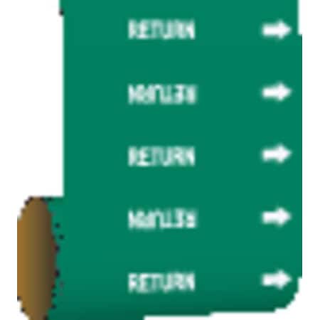 Pipe Marker, Return, Green, 41515 MPN:41515