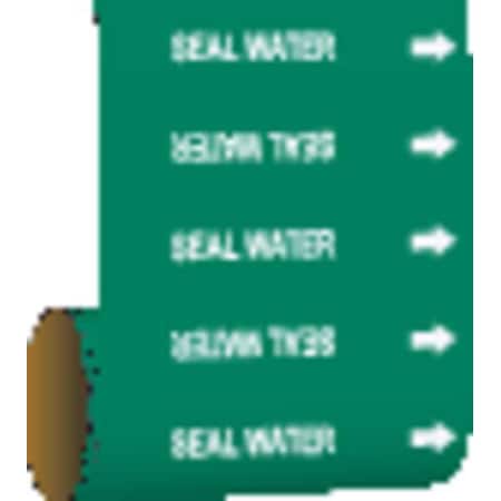 Pipe Marker, Seal Water, Green, 41572 MPN:41572