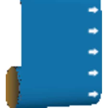 Pipe Marker, (Blank), Blue, 41598 MPN:41598