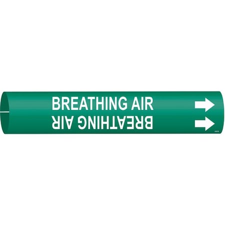 Pipe Mrkr, Breathing Air, 1-1/2to2-3/8 In, 4167-B MPN:4167-B