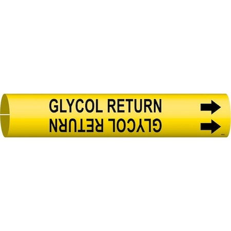 Pipe Markr, Glycol Return, 2-1/2to3-7/8 In MPN:4189-C