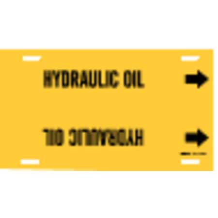 Pipe Marker, Hydraulic Oil, Yel, 10 to15 In MPN:4199-H