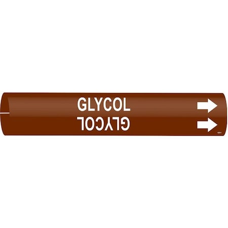 Pipe Marker, Glycol, 4200-A MPN:4200-A