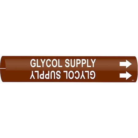 Pipe Marker, Glycol Supply, 4202-A MPN:4202-A
