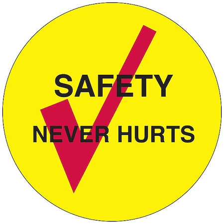 Hard Hat Emblem Labl, 2in. dia., Vinyl, PK4, 42273 MPN:42273