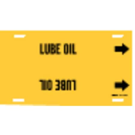 Pipe Marker, Lube Oil, Yel, 8 to 9-7/8 In MPN:4244-G