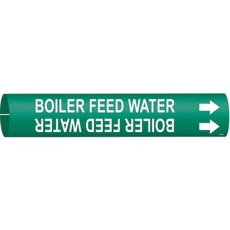 Pipe Marker, Boiler Feed Water, 4300-D MPN:4300-D
