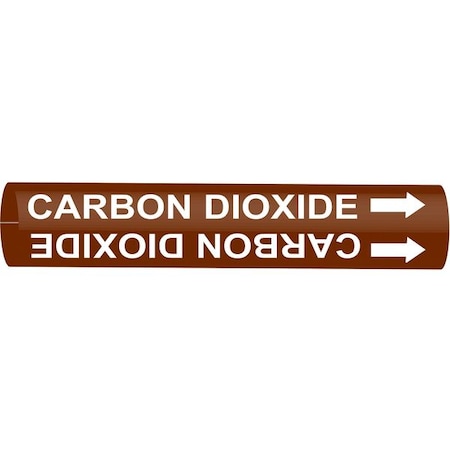Pipe Markr, Carbon Dioxide, Br, 8to9-7/8 In MPN:4306-G
