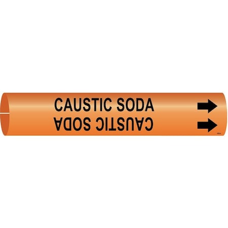 Pipe Marker, Caustic Soda, 4308-A MPN:4308-A