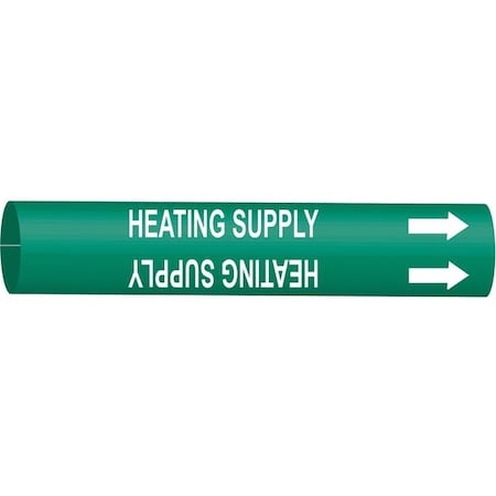 Pipe Markr, Heating Supply, Gn, 8to9-7/8 In MPN:4326-G