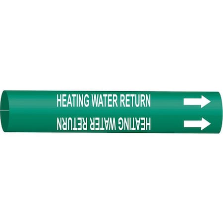 Pipe Mrkr, Heating Water Return, 8 to9-7/8, 4327-G MPN:4327-G