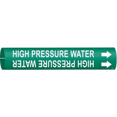 Pipe Marker, High Pressure Water, 4332-B MPN:4332-B