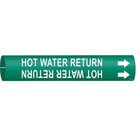 Pipe Mrkr, Hot Water Return, 1-1/2 to2-3/8, 4337-B MPN:4337-B