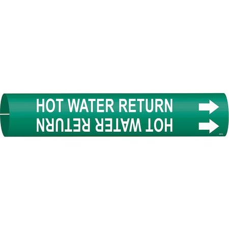 Pipe Mrkr, Hot Water Return, 2-1/2 to3-7/8, 4337-C MPN:4337-C
