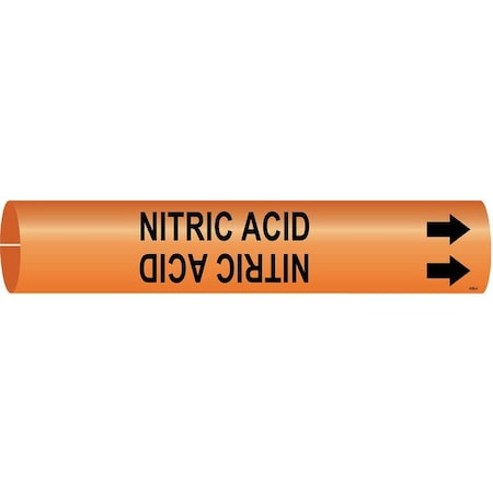 Pipe Marker, Nitric Acid, 4350-B MPN:4350-B