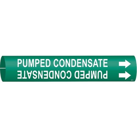 Pipe Marker, Pumped Condensate, 4357-B MPN:4357-B