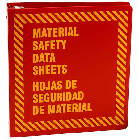 Binder, Material Safety Data Sheets/Hojas de Seguridad de Material, 11 5/8 in W, 11 5/8 in H MPN:48756R