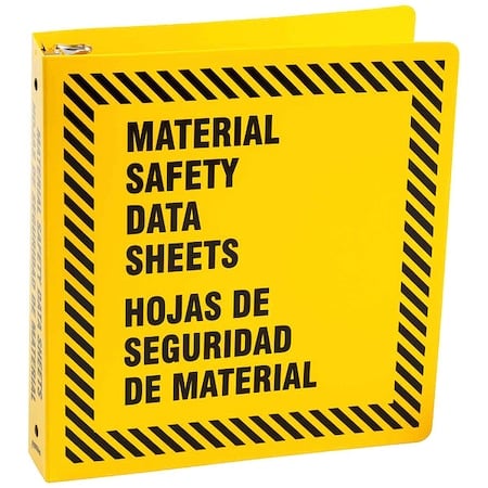 Binder, Material Safety Data Sheets/Hojas de Seguridad de Material, 11 5/8 in W, 11 5/8 in H MPN:48756Y