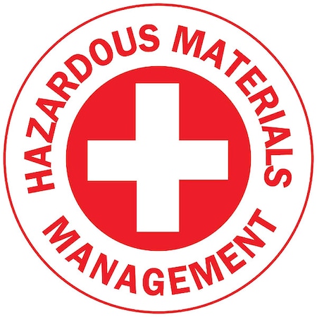 Hard Hat Emblem Labl, 2in. dia., Vinyl, PK4, 49558 MPN:49558