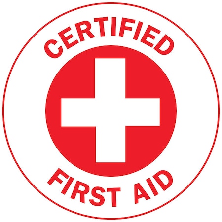 Hard Hat Emblem Label, English, PK4, 49565 MPN:49565