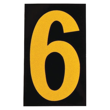 NumberLabel, 2-7/8inH, 1-3/4inW, PK25 MPN:5000-6