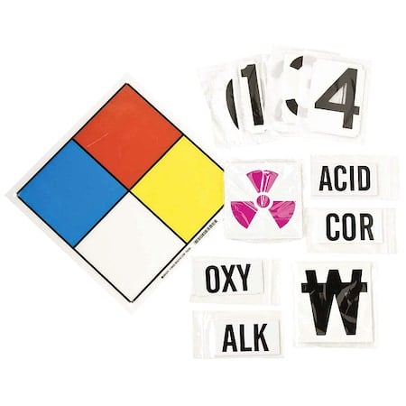 NFPA Sign, 11 in Height, 11 in Width, Square MPN:50055