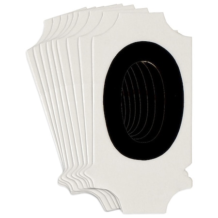 NumberLabel, 1-3/4inH, 7/8inW, PK10 MPN:5010P-0
