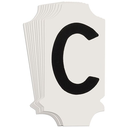 LetterLabel, 1-3/4inH, 7/8inW, PK10 MPN:5010P-C