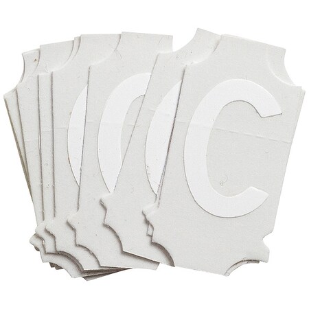 LetterLabel, 1-3/4inH, 7/8inW, PK10 MPN:5040P-C