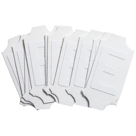LetterLabel, 1-3/4inH, 7/8inW, PK10 MPN:5040P-E