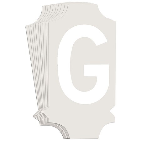 LetterLabel, 1-3/4inH, 7/8inW, PK10 MPN:5040P-G