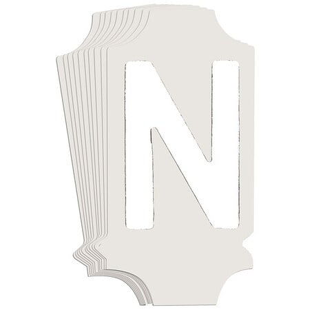 LetterLabel, 1-3/4inH, 7/8inW, PK10 MPN:5040P-N