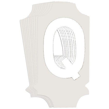 LetterLabel, 1-3/4inH, 7/8inW, PK10 MPN:5040P-Q