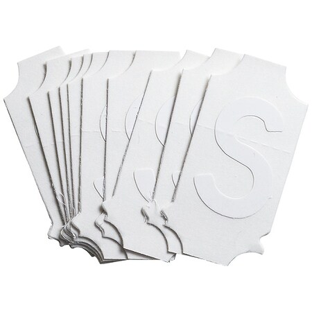 LetterLabel, 1-3/4inH, 7/8inW, PK10 MPN:5040P-S