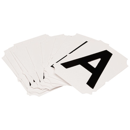 LetterLabel, Polyester, 2inH, 2inW, PK10 MPN:5050P-A