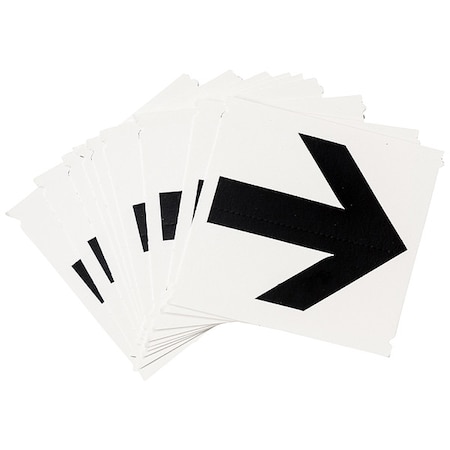 SymbolLabel, Polyester, 2inH, 2-1/2inW, PK10 MPN:5050P-ARO