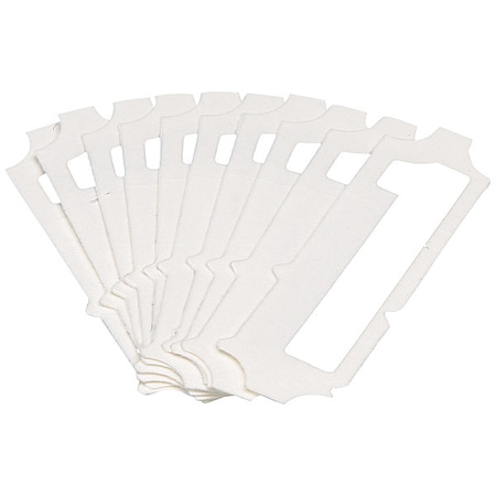 NumberLabel, Polyester, 2inH, 3/4inW, PK10 MPN:5080P-1