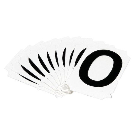 LetterLabel, 3-3/4inH, 2-3/8inW, PK10 MPN:5100-O