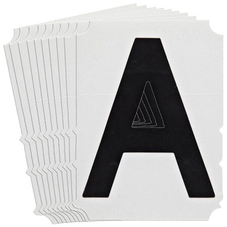 LetterLabel, 3-3/4inH, 2-3/4inW, PK10 MPN:5100P-A