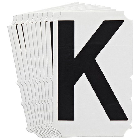 LetterLabel, 3-3/4inH, 2-3/8inW, PK10 MPN:5100P-K