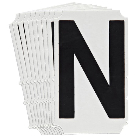LetterLabel, 3-3/4inH, 2-1/4inW, PK10 MPN:5100P-N
