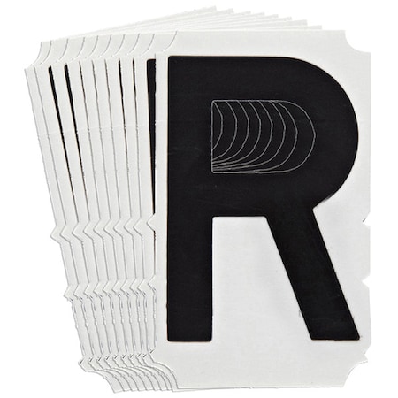 LetterLabel, 3-3/4inH, 2-1/4inW, PK10 MPN:5100P-R