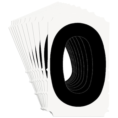 NumberLabel, 4-3/4inH, 3-1/8inW, PK10 MPN:5140P-0