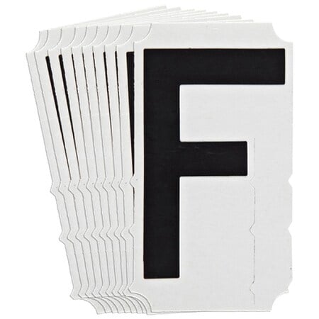 LetterLabel, 4-3/4inH, 2-7/8inW, PK10 MPN:5140P-F