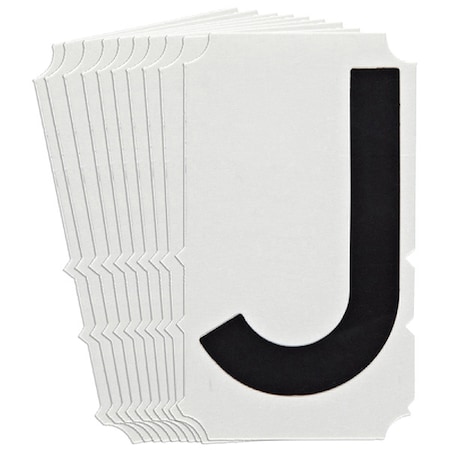 LetterLabel, 4-3/4inH, 2-7/8inW, PK10 MPN:5140P-J