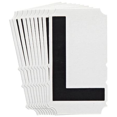 LetterLabel, 4-3/4inH, 2-3/4inW, PK10 MPN:5140P-L
