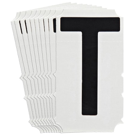 LetterLabel, 4-3/4inH, 2-7/8inW, PK10 MPN:5140P-T