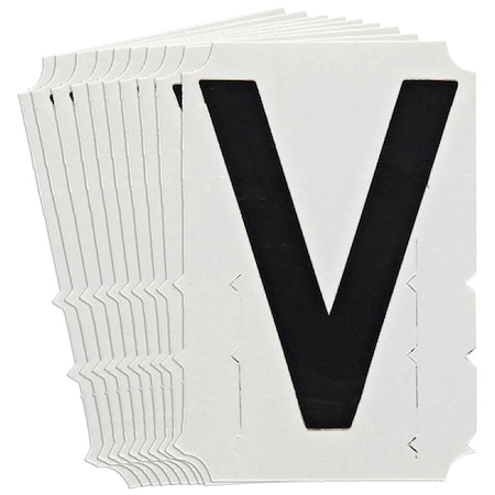LetterLabel, 4-3/4inH, 3-1/4inW, PK10 MPN:5140P-V
