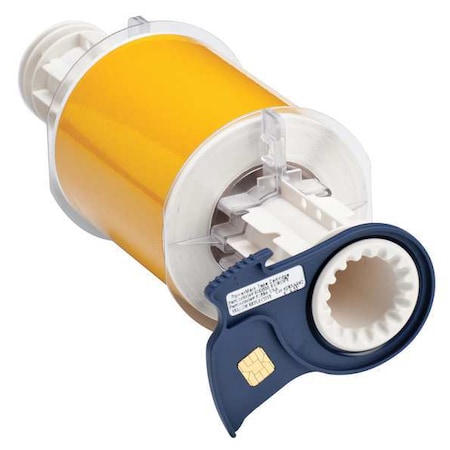 Thermal Transfer Label, Yellow Reflective, Labels/Roll: Continuous MPN:51584